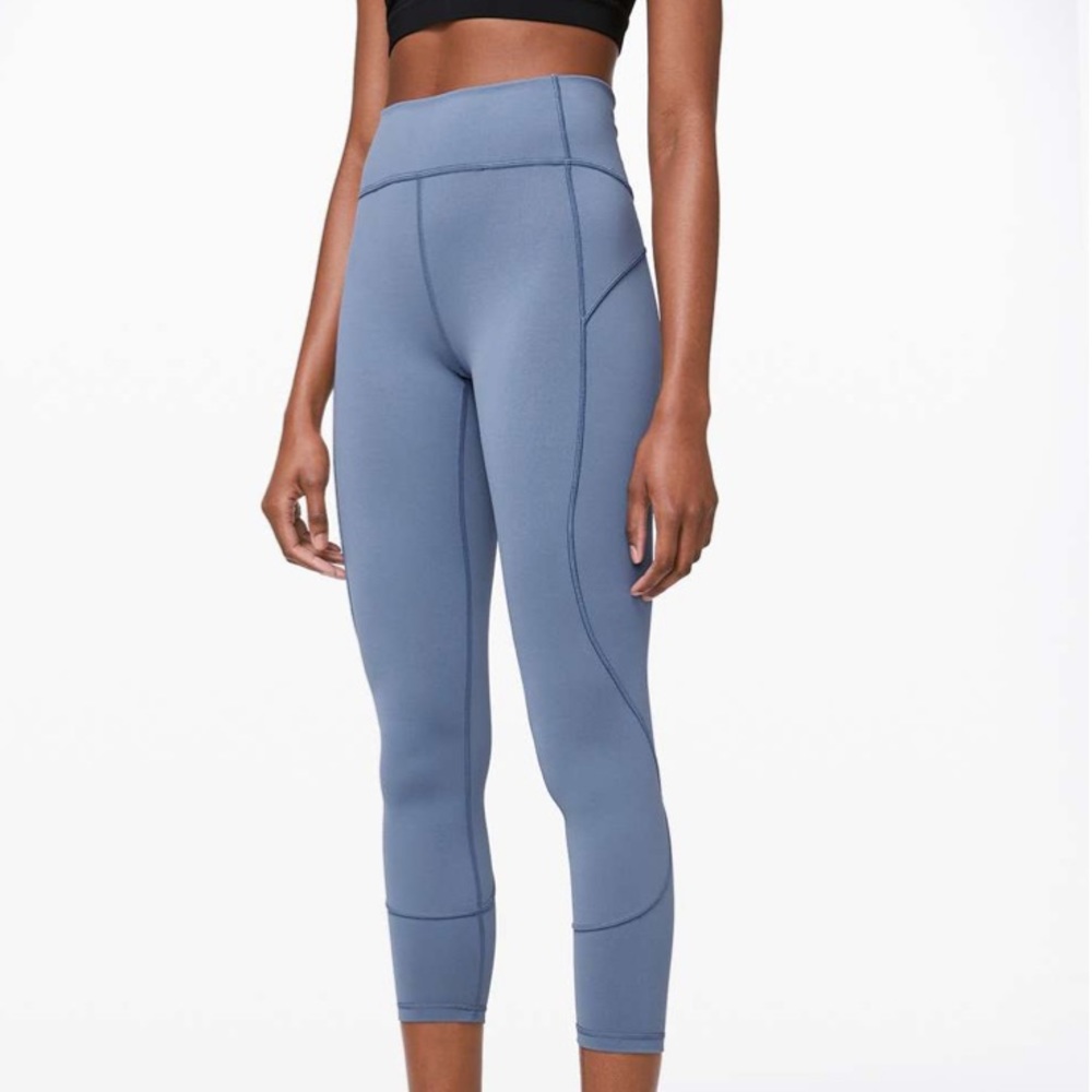 Lulu🍋 Oasis Blue In Movement Tights, size 8